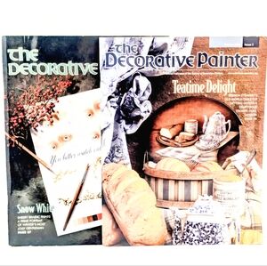 Bundle The Decorative Painter Magazine Lot 8 Issues – Tole Painting Folk Art